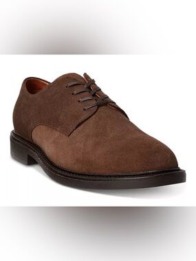 Polo by Ralph Lauren Brown Suede Derby Shoes